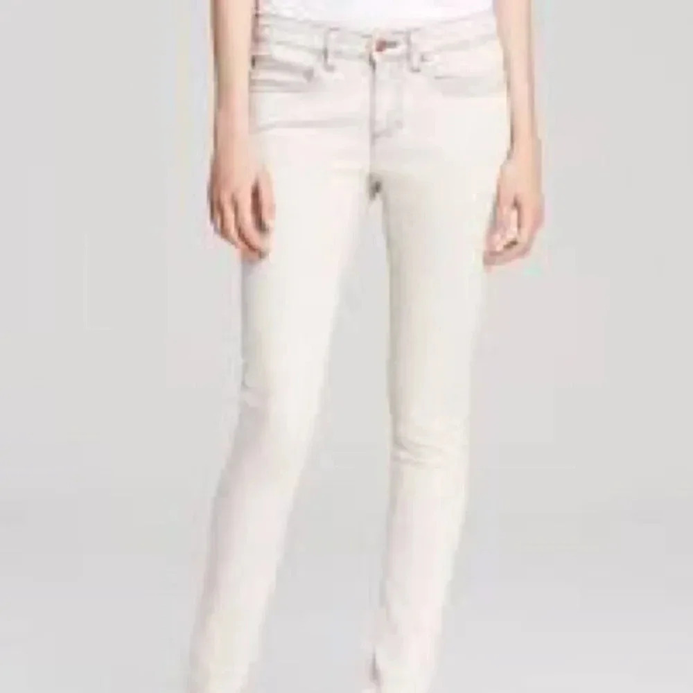 Eileen Fisher Skinny Jeans Frayed Hem Size 0